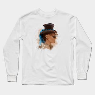 Steampunk girl Long Sleeve T-Shirt